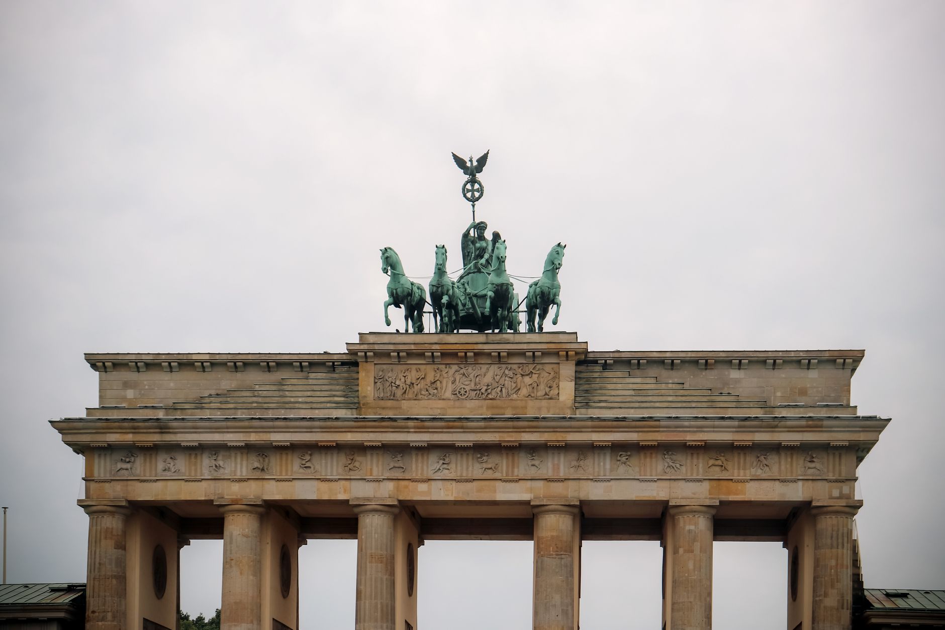 The Brandenburg Gate in Berlin
